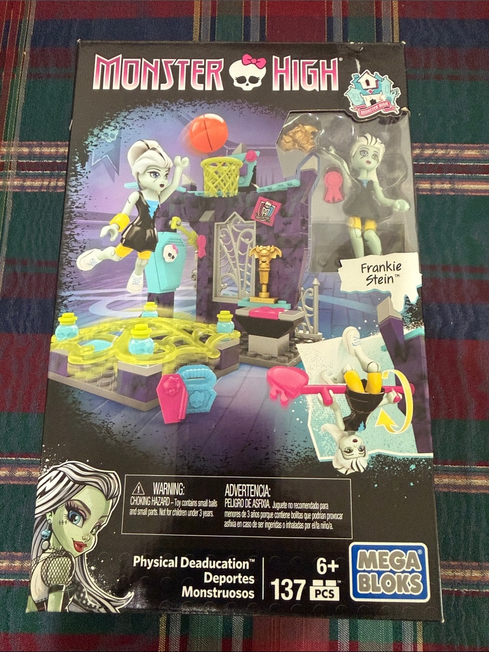 Mattel Monster High Physical Deaducation Playset - Green & Black & Purple